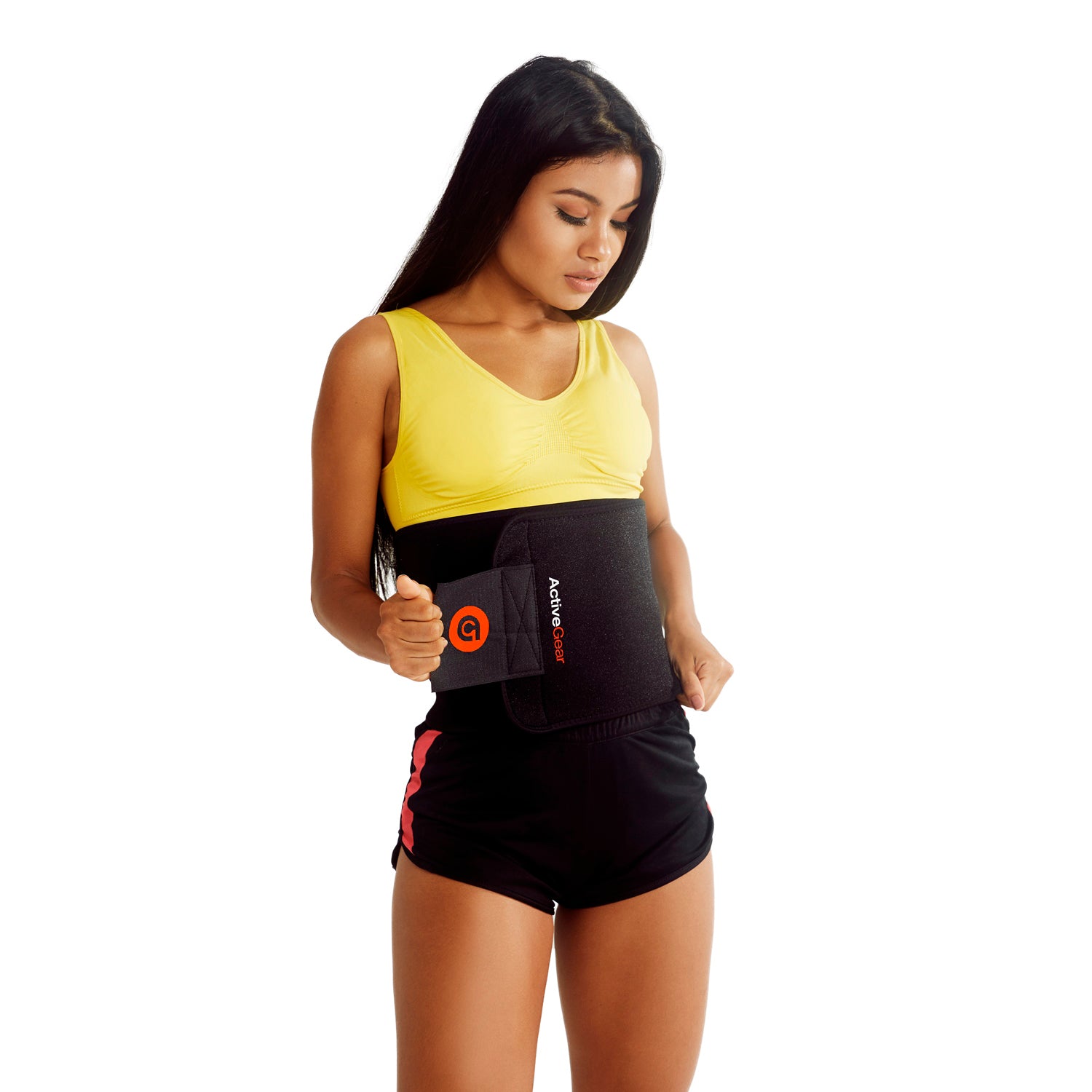 ACTIVE GEAR Waist Trimmer Belt For Stomach And Back Lumbar Support