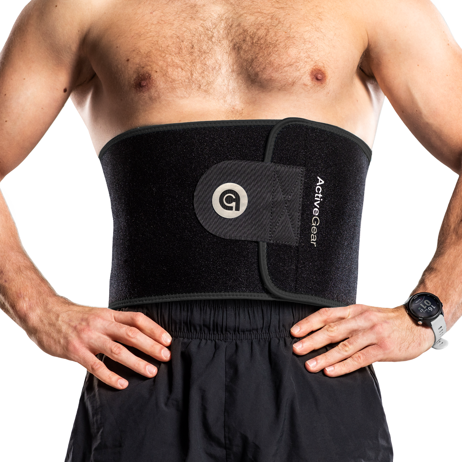 ActiveGear Waist Trimmer Belt For Stomach And Back Lumbar Support