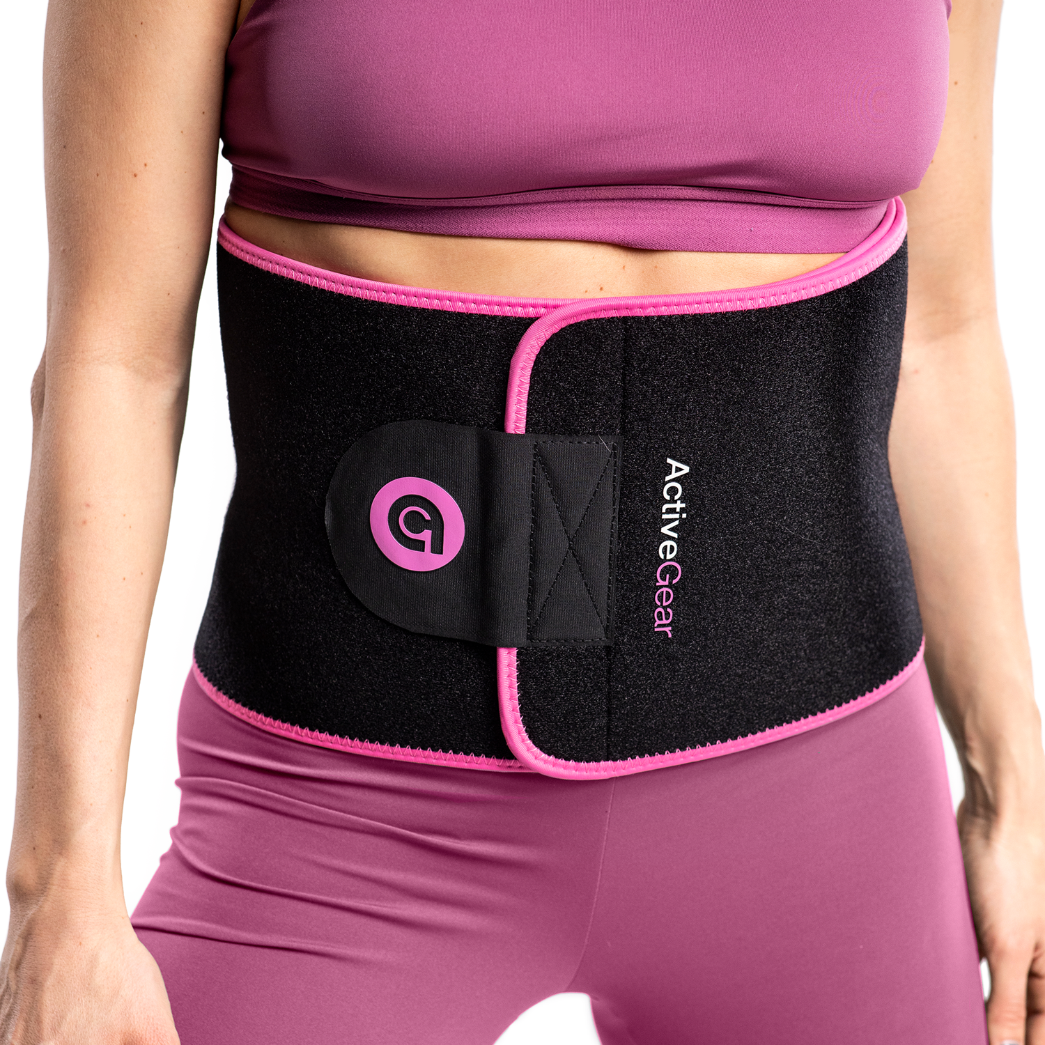 ActiveGear Waist Trimmer Belt for Stomach and Back Lumbar Support, Medium:  8 x 42 - Silver - Yahoo Shopping